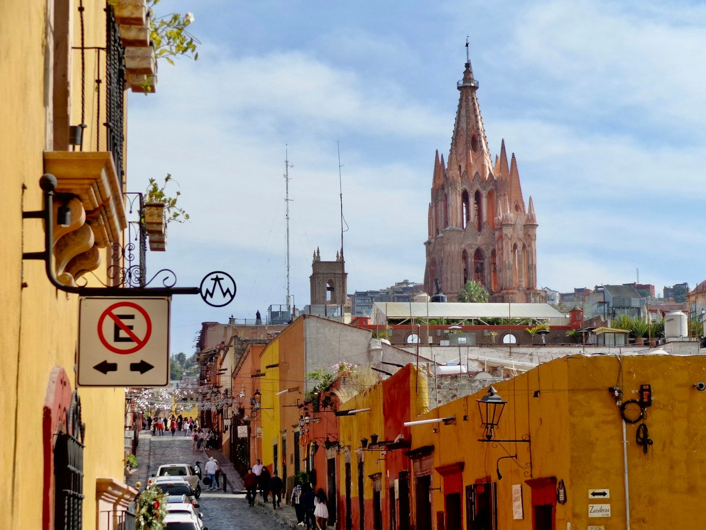 Calle colonial en México