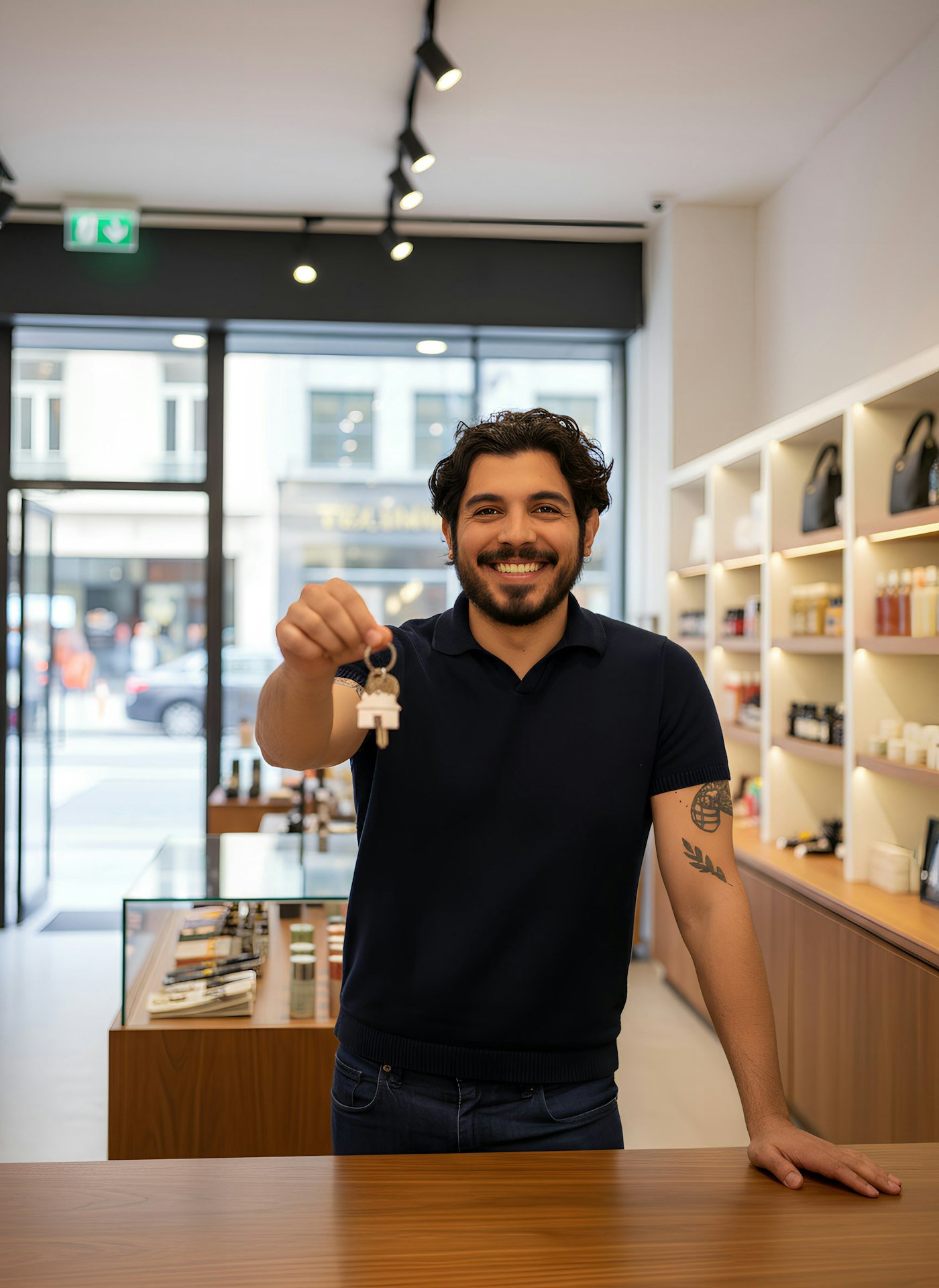 Dueño de una tienda de barrio